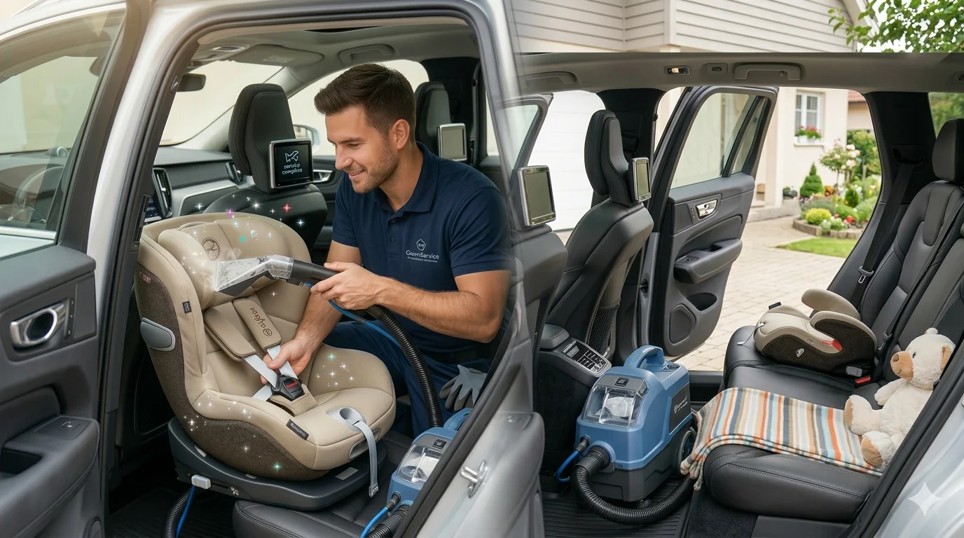 Reinigung von Kinderautositzen in Graz – Hygiene und Sicherheit für Ihr Kind